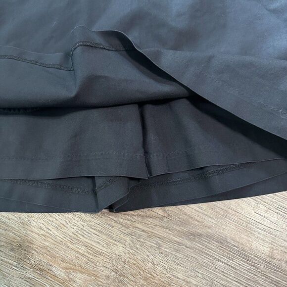 Adidas Stretch Womens Size 8 Tennis Skort Skirt with Shorts Black - Picture 2 of 4